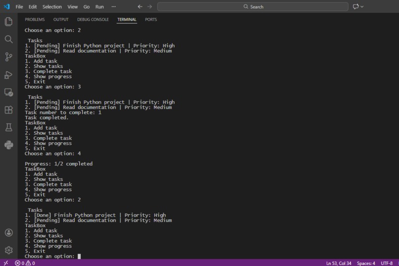 TaskBox – screenshot 6