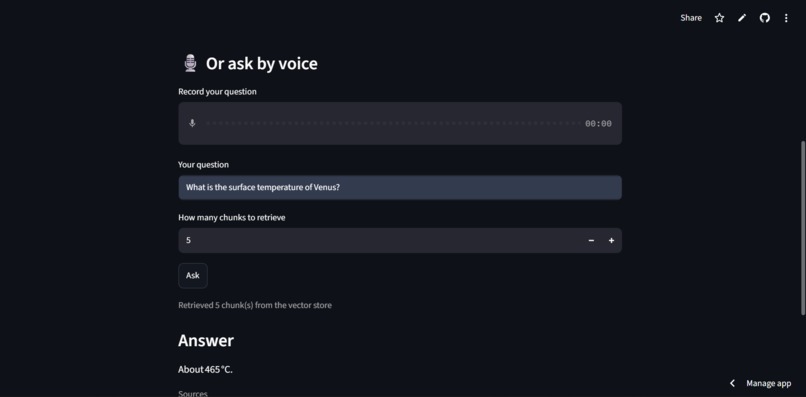 DocuVoice-RAG – screenshot 2