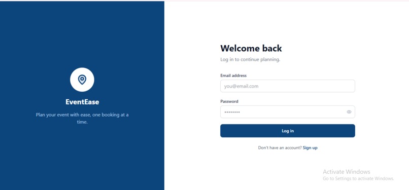 EventEase – Event Booking platform – screenshot 2