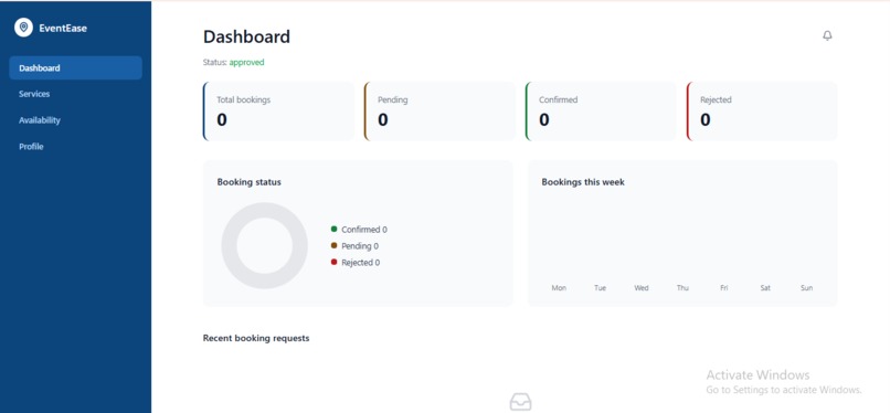 EventEase – Event Booking platform – screenshot 6