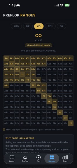 Poker Trainer – screenshot 3