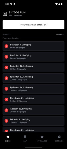 Shelter Locator – screenshot 3