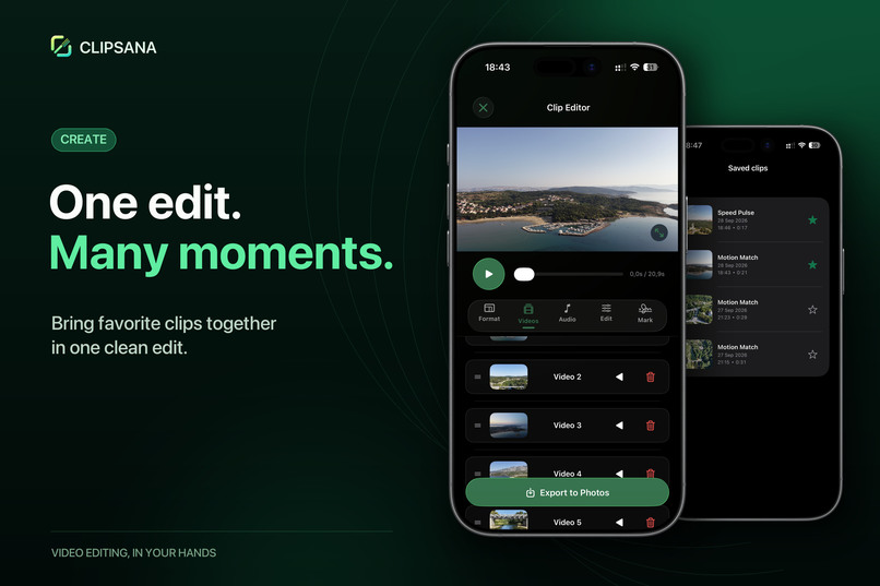 Clipsana – screenshot 2
