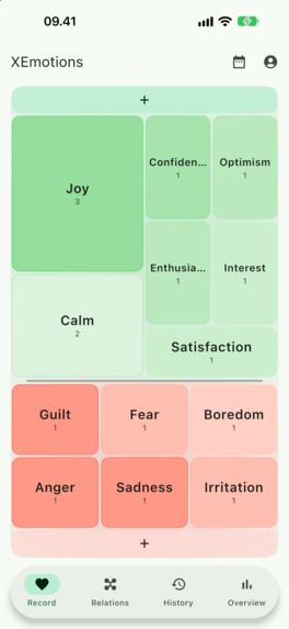 XEmotions – screenshot 2