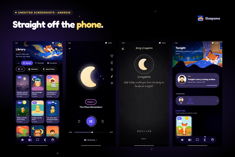 SleepOmo: Kids Audio Stories – screenshot 2