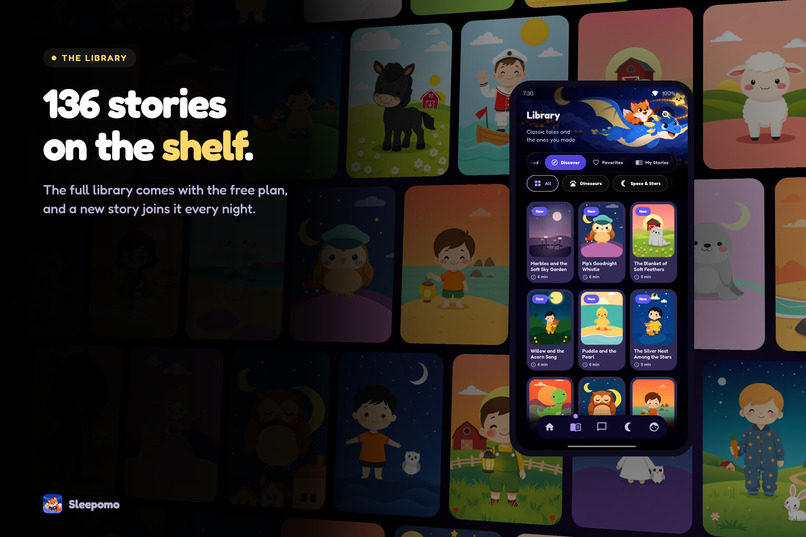 SleepOmo: Kids Audio Stories – screenshot 3