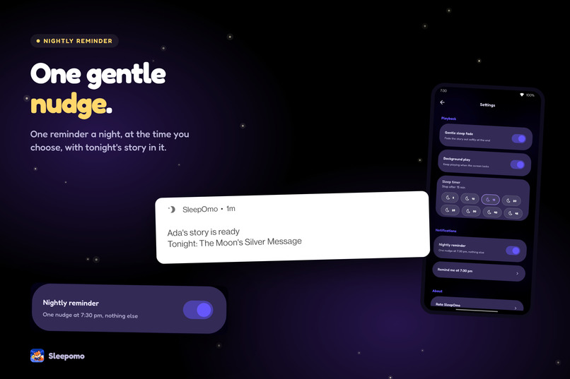SleepOmo: Kids Audio Stories – screenshot 11