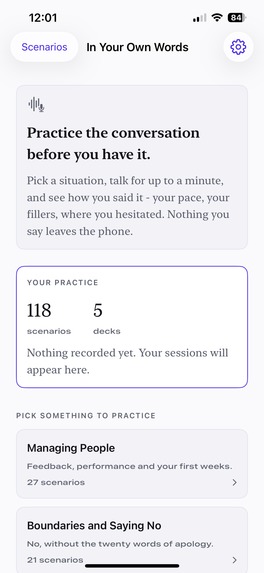 In Your Own Words – screenshot 7