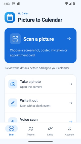 Calen – screenshot 1