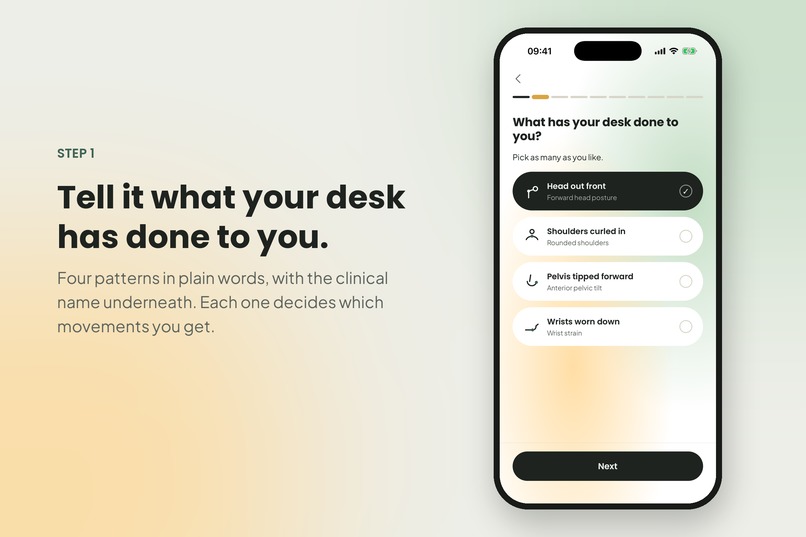 Undae: invisible movement breaks for desk workers – screenshot 2