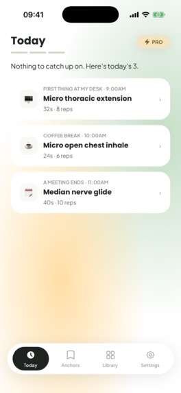 Undae: invisible movement breaks for desk workers – screenshot 12