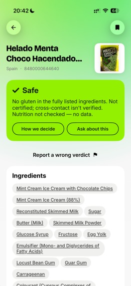 Chekio - AI Food Scanner – screenshot 3