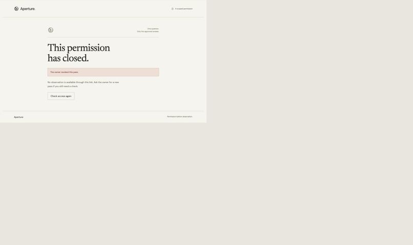Aperture – screenshot 2