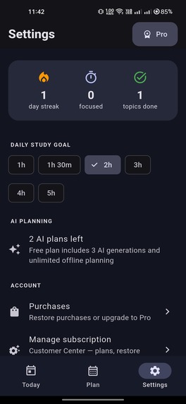 StudyPilot – screenshot 4