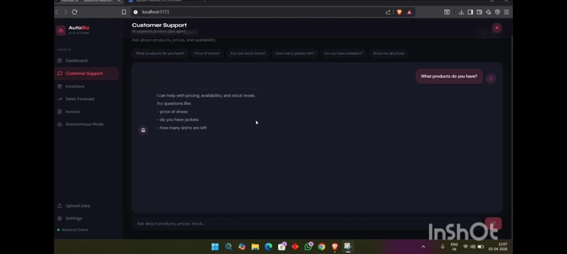 AutoBiz – screenshot 4