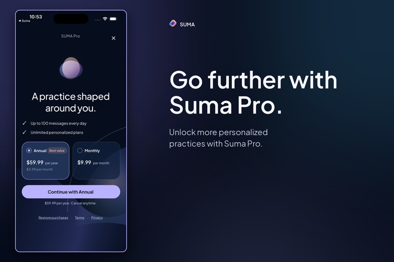 Suma: AI Yoga & Pilates Coach – screenshot 7