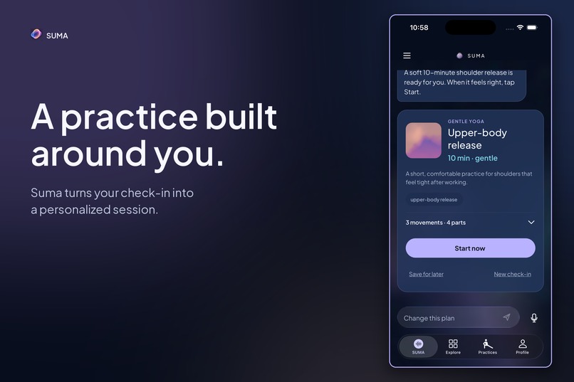 Suma: AI Yoga & Pilates Coach – screenshot 4