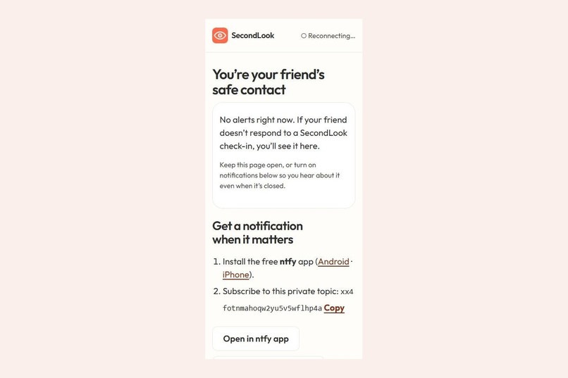 SecondLook – screenshot 1