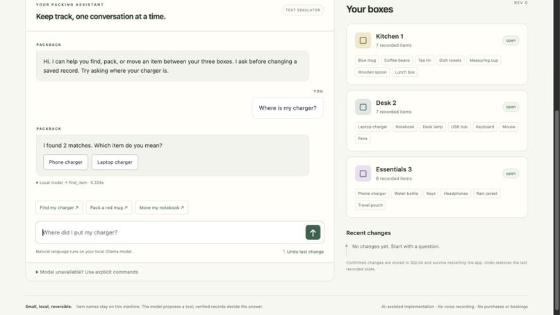 PackBack – screenshot 1