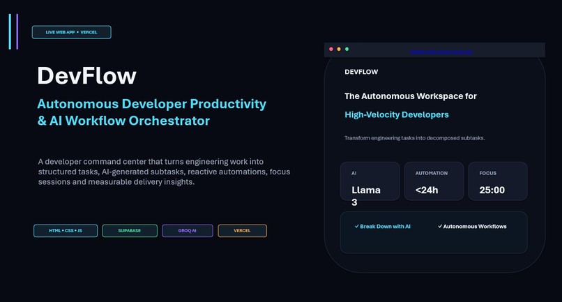 DevflowWeb – screenshot 2