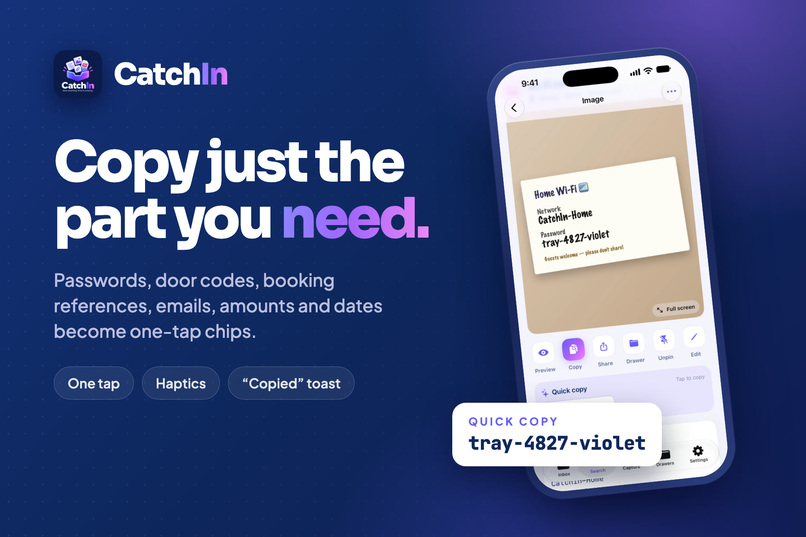 CatchIn: Save & Find Anything – screenshot 3