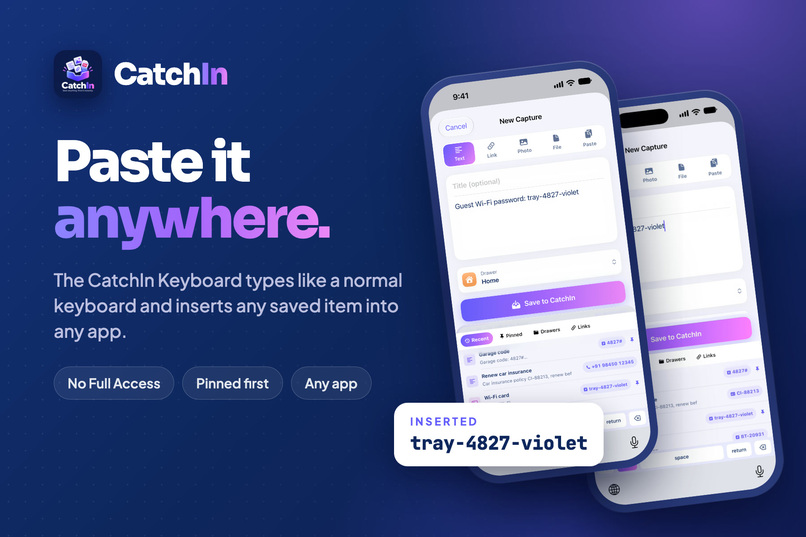 CatchIn: Save & Find Anything – screenshot 5