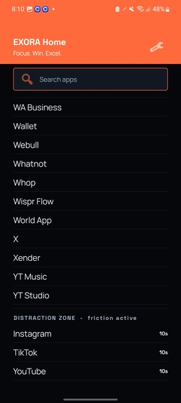 EXORA FOCUS – screenshot 13