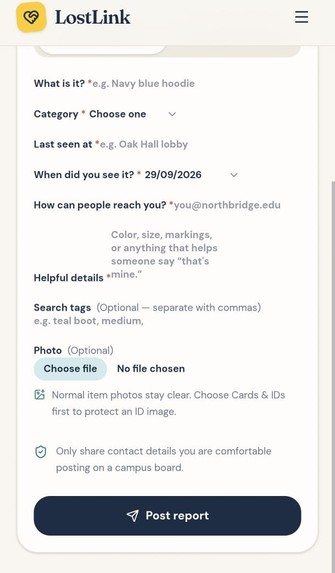 Lost link – screenshot 2