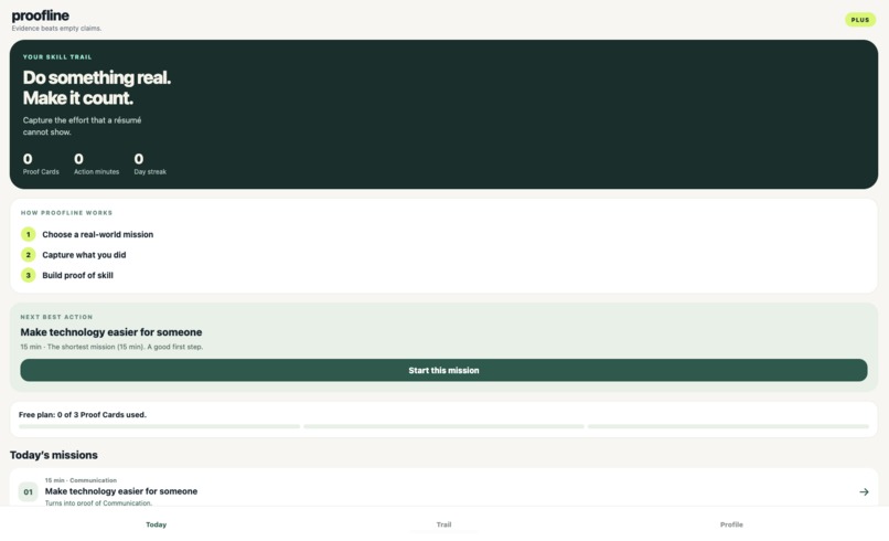 Proofline – screenshot 3