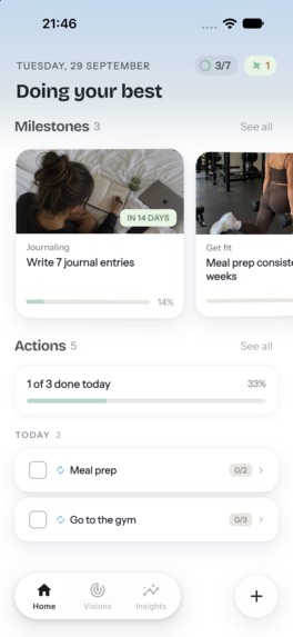 Envisioned  - Goal Tracker – screenshot 5