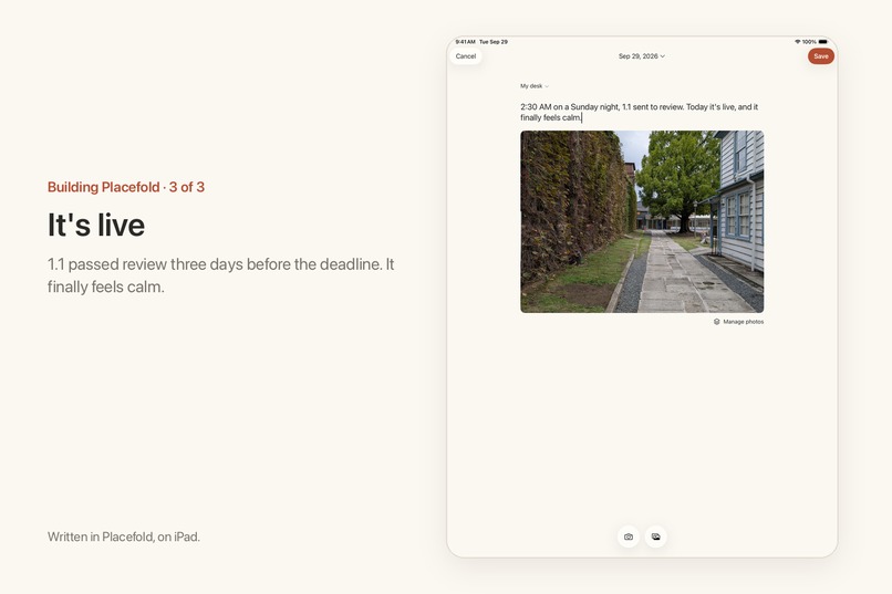 Placefold: Travel Journal – screenshot 3