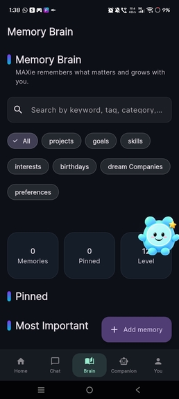 MAXie — AI Companion – screenshot 2