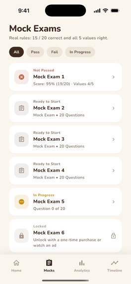 AU Citizenship Test Prep – screenshot 3