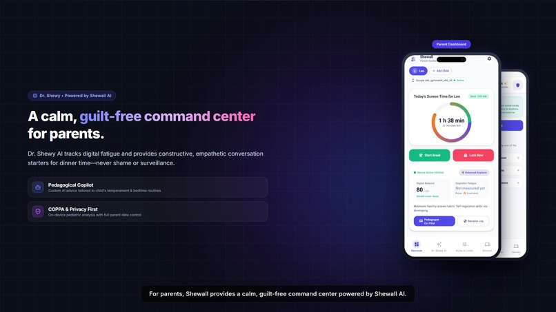 Shewall — Empathetic Screen Time & The Dopamine Bridge – screenshot 13