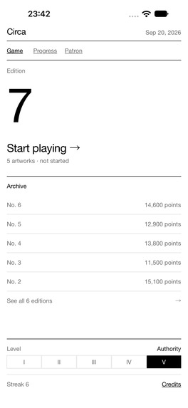 Circa - Art Atlas Game – screenshot 1