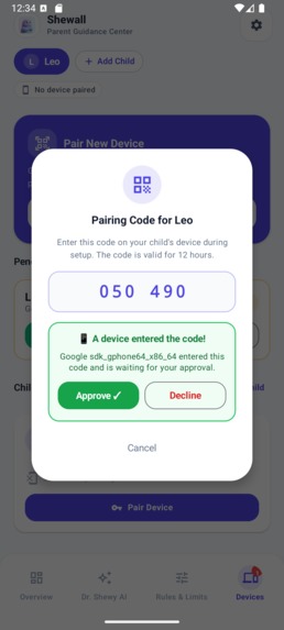 Shewall — Empathetic Screen Time & The Dopamine Bridge – screenshot 6