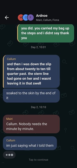 Read Reciepts – screenshot 2
