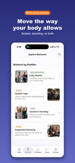 GO: Chair Yoga For Seniors – screenshot 9