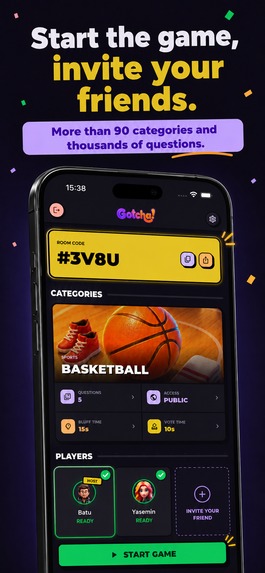 Gotcha: Bluff Party Trivia Game – screenshot 5