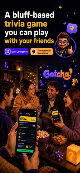 Gotcha: Bluff Party Trivia Game – screenshot 8