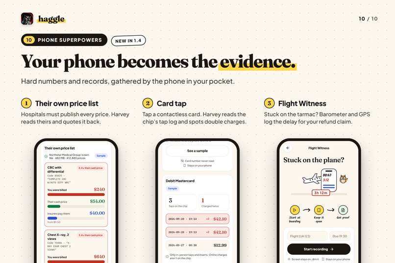 Haggle: AI Bill Negotiator for Introverts – screenshot 8