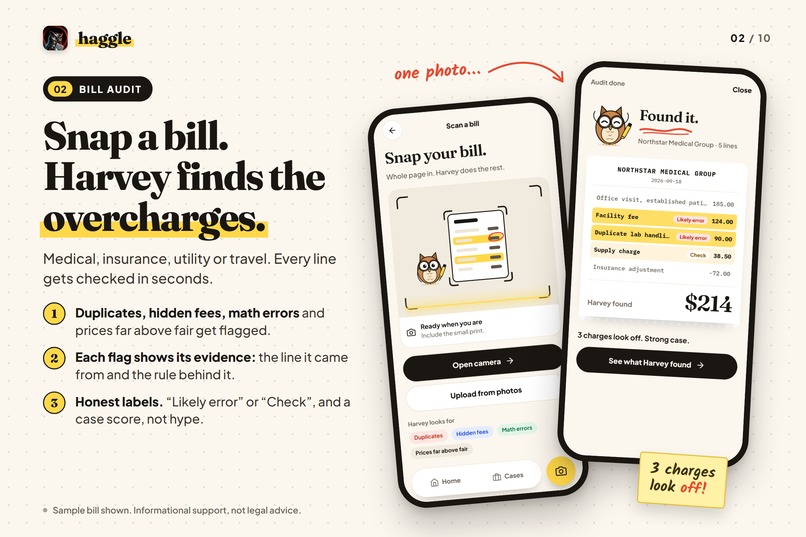 Haggle: AI Bill Negotiator for Introverts – screenshot 4