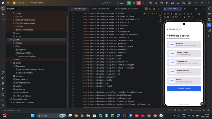 SKILLSWAP – screenshot 2