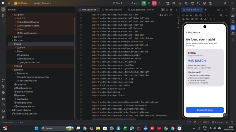 SKILLSWAP – screenshot 3