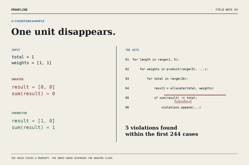 Proofline – screenshot 3