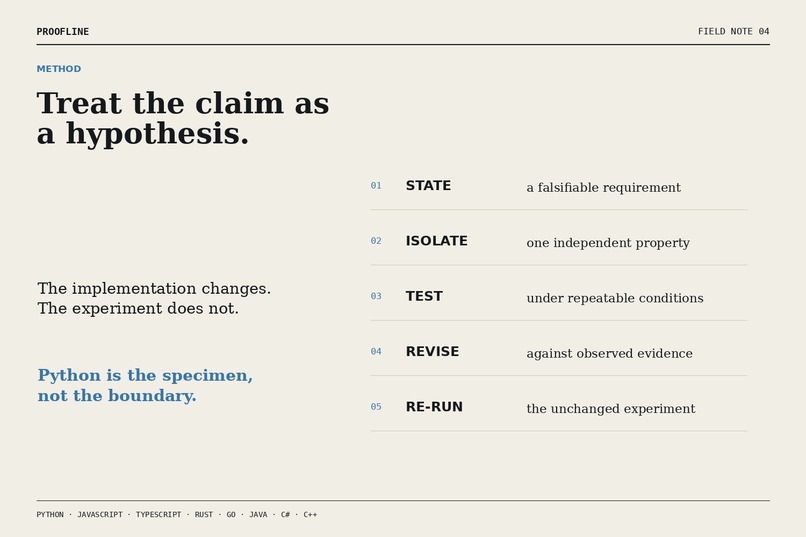 Proofline – screenshot 4