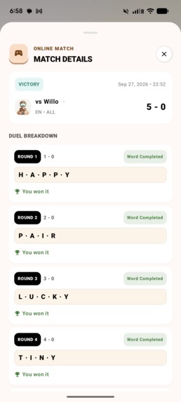Word Trap - Duel Word Game – screenshot 6