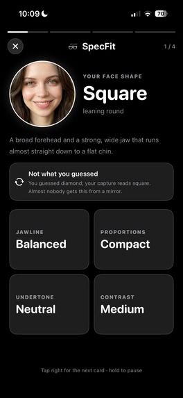 Specfit - AI Try on app for Glasses – screenshot 2