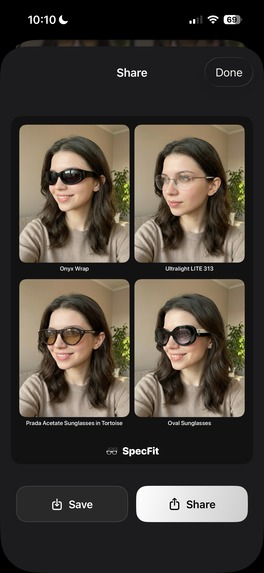 Specfit - AI Try on app for Glasses – screenshot 7