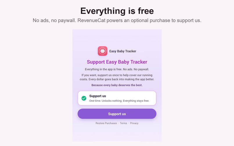 Easy Baby Tracker – screenshot 6